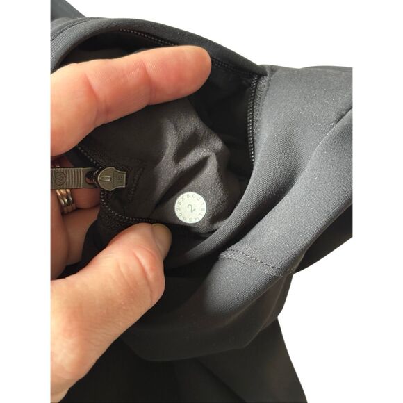 Lululemon On The Move Pants size 2 27” Black Condition - Picture 6 of 13
